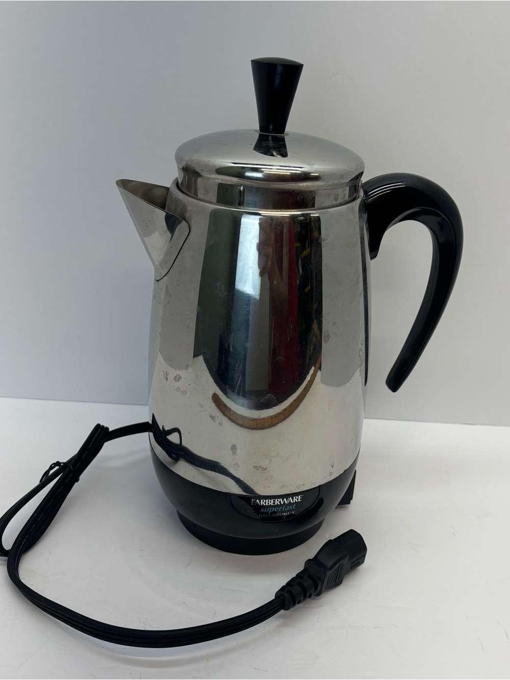 Farberware Superfast 8 Cup Electric Coffee Percolator Tested Works - Picture 2 of 8